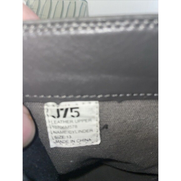 J 75 By Jump Men’s Ankle Boots Sz 13 M Gray Leather Grunge Streetwear Going Out - Picture 2 of 12